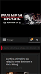 Mobile Screenshot of eminem.com.br