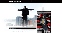 Desktop Screenshot of en.eminem.pro